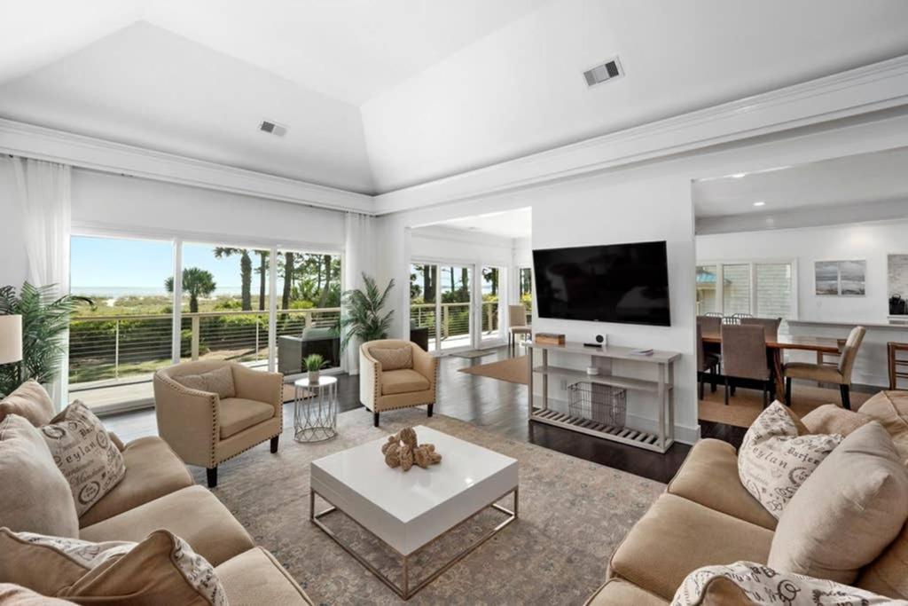 7 Black Duck - Top Notch Views & Amenities In A Private Oceanfront Oasis Хилтън Хед Айлънд Екстериор снимка