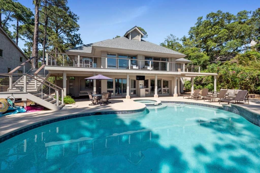 7 Black Duck - Top Notch Views & Amenities In A Private Oceanfront Oasis Хилтън Хед Айлънд Екстериор снимка